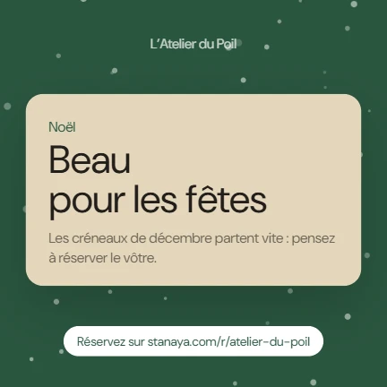 Post « Beau pour les fêtes » pour Noël